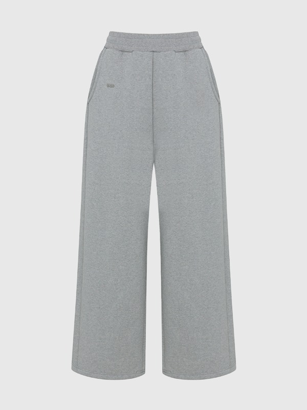 5th reorder) [mnem] pintuck logo jogger pants (gray)